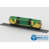 NOTICE DE MONTAGE NILLBRICKS TRAIN DIESEL JAUNE ET VERT LEGO : NM00034