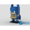 NOTICE DE MONTAGE NILLBRICKS BATMAN ANNÉE 60 BRICKHEADZ : NM00036