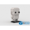 NOTICE DE MONTAGE NILLBRICKS BRICKHEADZ MONOCHROME 3 WHITE : NM00086