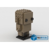 NOTICE DE MONTAGE NILLBRICKS BRICKHEADZ MONOCHROME 5 DARCK TAN : NM00093