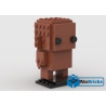 NOTICE DE MONTAGE NILLBRICKS BRICKHEADZ MONOCHROME 6 DARCK ORANGE : NM00094