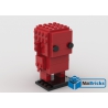 NOTICE DE MONTAGE NILLBRICKS BRICKHEADZ MONOCHROME 9 RED : NM00097