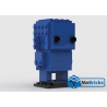 NOTICE DE MONTAGE NILLBRICKS BRICKHEADZ MONOCHROME 12 BLUE : NM00113