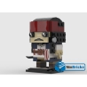 NOTICE DE MONTAGE NILLBRICKS BRICKHEADZ JACK SPARROW : NM00132