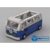 NOTICE DE MONTAGE NILLBRICKS COMBI BLEU 2 BTTF LEGO RETOUR VERS LE FUTUR LEGO : NM00141