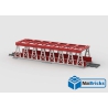 NOTICE DE MONTAGE NILLBRICKS LEGO PONT POUR TRAIN 4 ROUGE : NM00151