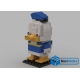 NOTICE DE MONTAGE NILLBRICKS LEGO BRICKHEADZ DONALD DUCK : NM00157