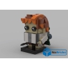 NOTICE DE MONTAGE NILLBRICKS LEGO BRICKHEADZ SAM LOTR : NM00158