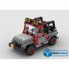 NOTICE DE MONTAGE NILLBRICKS LEGO JEEP JURASSIC PARK 2 GRISE : NM00162
