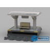 NOTICE DE MONTAGE NILLBRICKS LEGO QUAI SIMPLE TRAIN OU METRO : NM00169