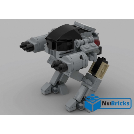 NOTICE DE MONTAGE NILLBRICKS LEGO ED 209 ROBOCOP : NM00170