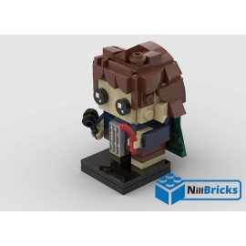 NOTICE DE MONTAGE NILLBRICKS LEGO BRICKHEADZ PEREGRIN LOTR : NM00174