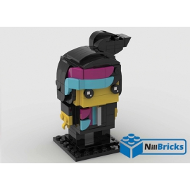 NOTICE DE MONTAGE NILLBRICKS LEGO BRICKHEADZ LUCIE MOVIE : NM00177