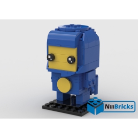 NOTICE DE MONTAGE NILLBRICKS LEGO BRICKHEADZ BENNY MOVIE : NM00179