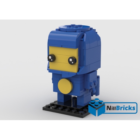 NOTICE DE MONTAGE NILLBRICKS LEGO BRICKHEADZ BENNY MOVIE : NM00179