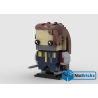 NOTICE DE MONTAGE NILLBRICKS LEGO BRICKHEADZ LOTR ARAGORN : NM00190