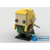 NOTICE DE MONTAGE NILLBRICKS LEGO BRICKHEADZ LOTR LEGOLAS : NM00192