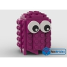 NOTICE DE MONTAGE NILLBRICKS LEGO FANTOME ROSE PACMAN : NM00198
