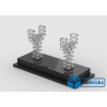 NOTICE DE MONTAGE NILLBRICKS LEGO SOCLE POUR SABRE LASER SW : NM00217