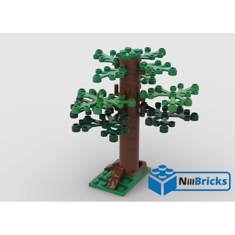 NOTICE DE MONTAGE NILLBRICKS LEGO ARBRE 2 : NM00228