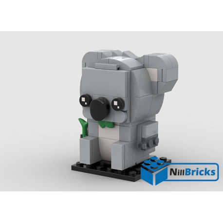 NOTICE DE MONTAGE NILLBRICKS LEGO KOALA BRICKHEADZ : NM00241