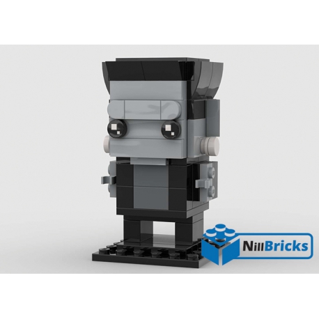 NOTICE DE MONTAGE NILLBRICKS LEGO BRICKHEADZ FRANKENSTEIN : NM00245