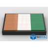 NOTICE DE MONTAGE NILLBRICKS LEGO DRAPEAU DE LA COTE D'IVOIRE : NM00268