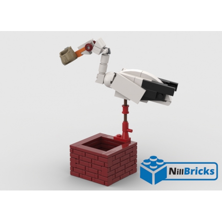 NOTICE DE MONTAGE NILLBRICKS LEGO LA CIGOGNE : NM00306