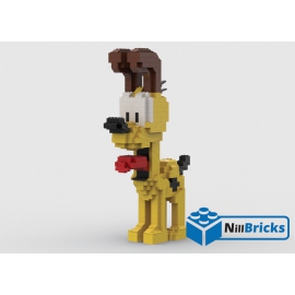 NOTICE DE MONTAGE NILLBRICKS LEGO  FIG GEANTE ODIE : NM00319