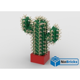 NOTICE DE MONTAGE NILLBRICKS LEGO CACTUS3 : NM00330