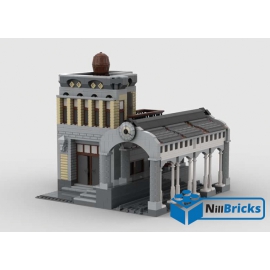NOTICE DE MONTAGE NILLBRICKS LEGO GARE DE VILLE : NM00351