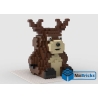 NOTICE DE MONTAGE NILLBRICKS MAXI FIG RENNE DU PERE NOEL NEZ NOIR : NM00369