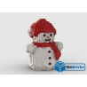 NOTICE DE MONTAGE NILLBRICKS BONHOMME DE NEIGE MAXI FIG  : NM00386