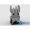 NOTICE DE MONTAGE NILLBRICKS  BRICKHEADZ LOTR SAURON : NM00415